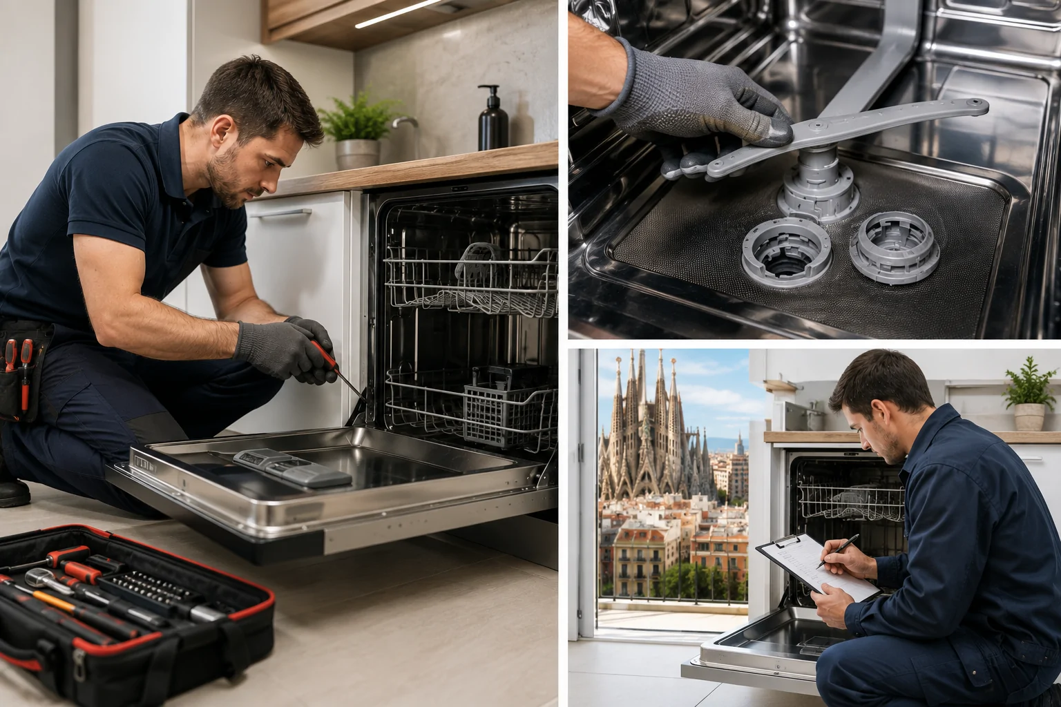 Que servicios tecnicos son mas recomendados para reparar lavavajillas - &iquest;Qu&eacute; servicios t&eacute;cnicos son m&aacute;s recomendados para reparar lavavajillas en Barcelona?