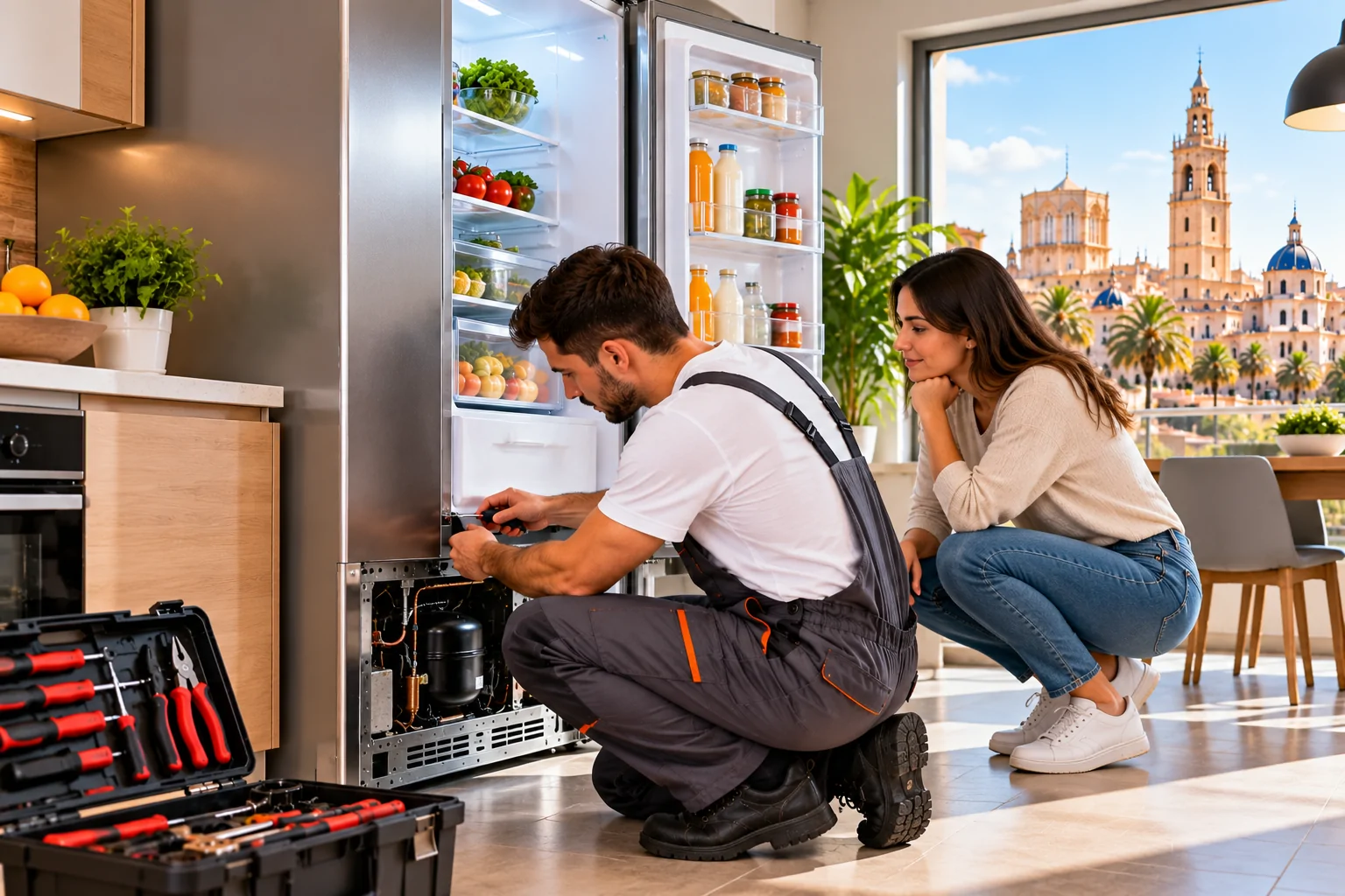 Donde puedo contratar una reparacion a domicilio para mi frigorifico en Valencia - &iquest;D&oacute;nde reparaci&oacute;n a casa para mi frigor&iacute;fico en Valencia?