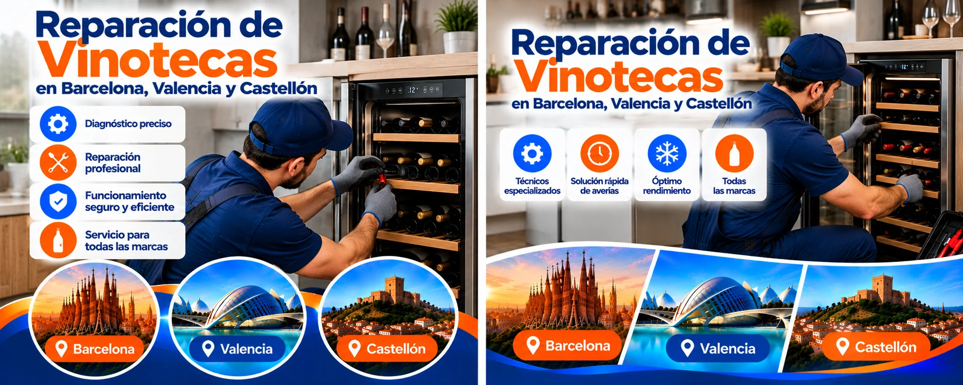 Reparación Vinotecas en Barcelona Valencia Castellón Reparacion Vinotecas en Barcelona Valencia Castellon - Reparación Vinotecas en Barcelona Valencia Castellón