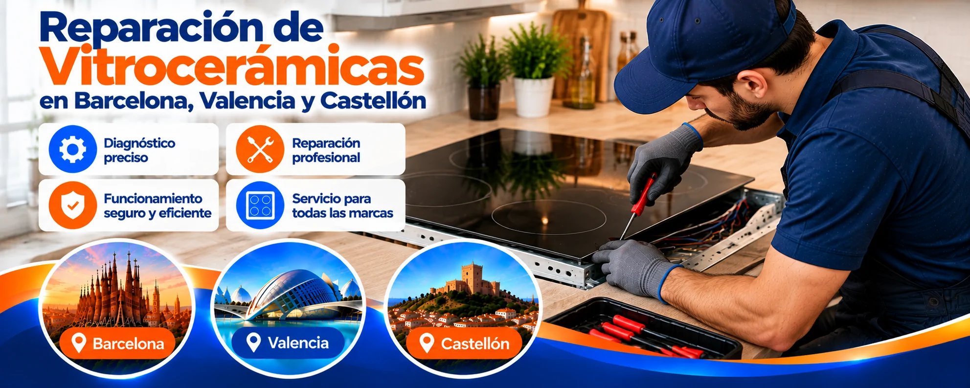 Reparacion Vitroceramicas en Barcelona Valencia Castellon - Reparaci&oacute;n Vitrocer&aacute;micas en Barcelona Valencia Castell&oacute;n