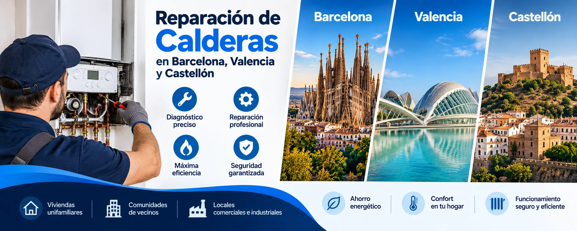 Reparación de Calderas en Barcelona, Valencia y Castellón Reparacion de Calderas en Barcelona Valencia y Castellon - Reparación de Calderas en Barcelona, Valencia y Castellón