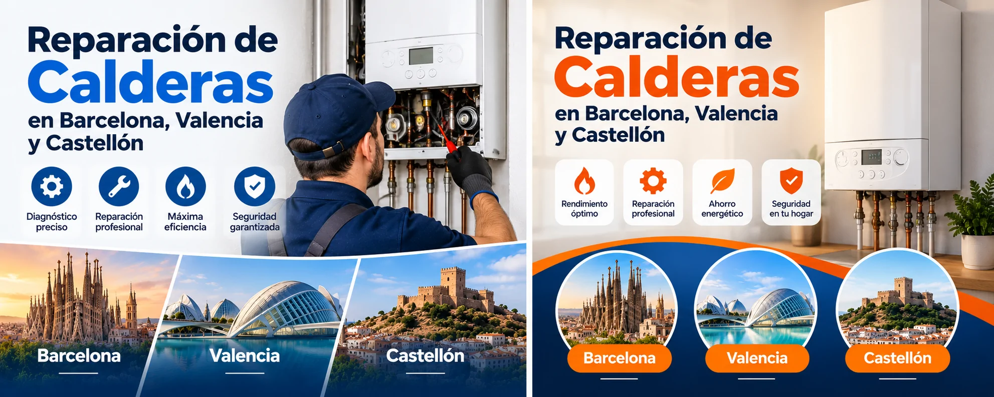 Reparación de Calderas en Barcelona, Valencia y Castellón Reparacion de Calderas - Reparación de Calderas en Barcelona, Valencia y Castellón